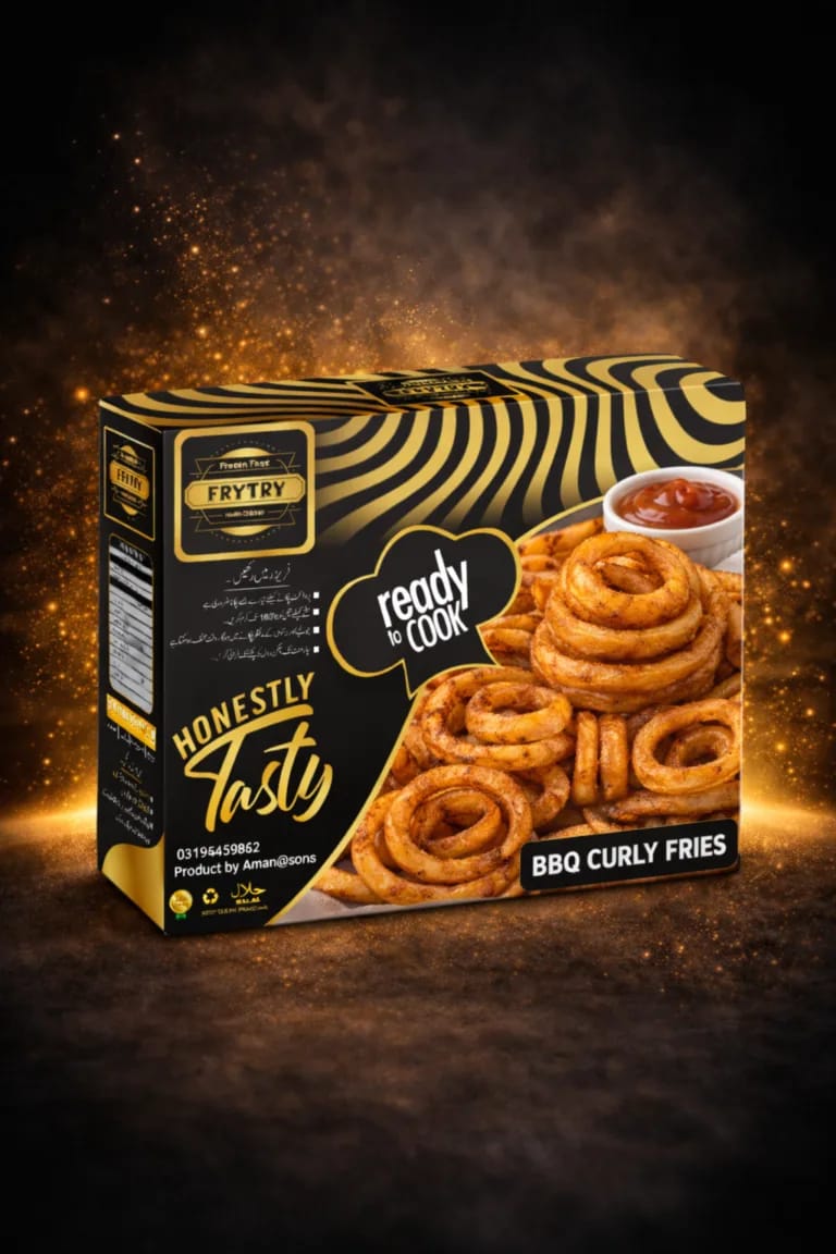 BBQ Curly Fries 15%Off