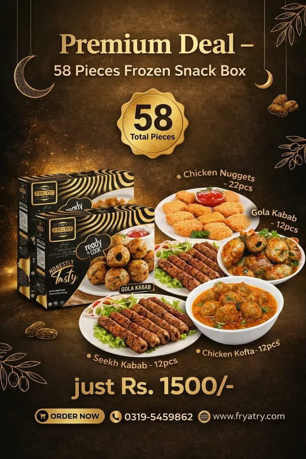 Premium Deal – 70 Pieces Frozen Snack Box
