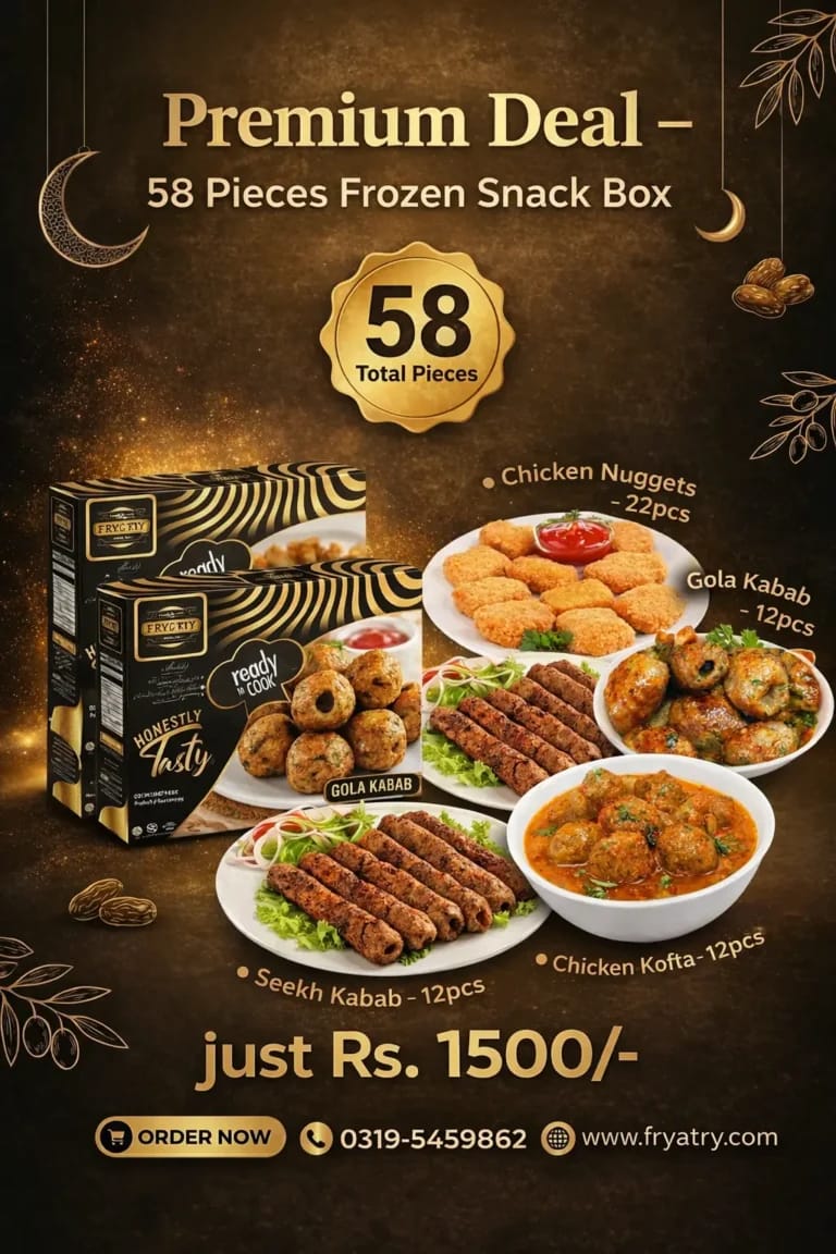 Premium Deal – 70 Pieces Frozen Snack Box