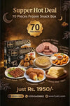 Supper Hot Deal – 58 Pieces Frozen Snack Box